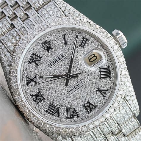 replica rolex datejust diamond|rolex datejust full diamond.